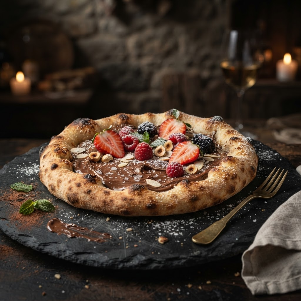 Mini Pizza Nutella